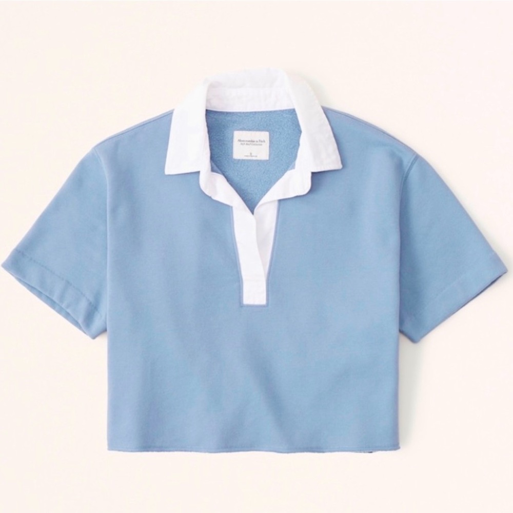 Abercrombie & Fitch Short-Sleeve Rugby Polo